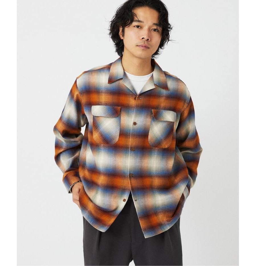 レビュー高評価のおせち贈り物 ペンドルトン / こだわりの柄✨PENDLETON 別注コットンシャギー CLOCK  relume｜ショップニュース｜カメイドクロック公式サイト｜KAMEIDO STANDARD オープンカラーシャツ｜JOURNAL ワンピース