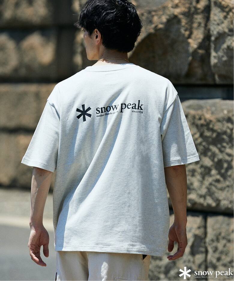 おすすめプライズ｜株式会社タイトー SNOWPEAK Tシャツ｜JOURNAL ロゴプリント 別注 スノーピーク / 半袖Tシャツ